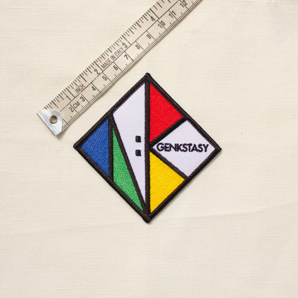 GENKSTASY LARGE EMBROIDERED BADGE