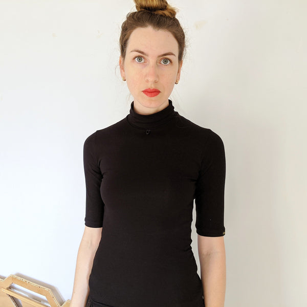 ORGANIC COTTON SKIVVY with HALF SLEEVE
