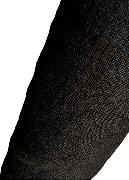 JEN PANT LINEN BLACK 270gsm