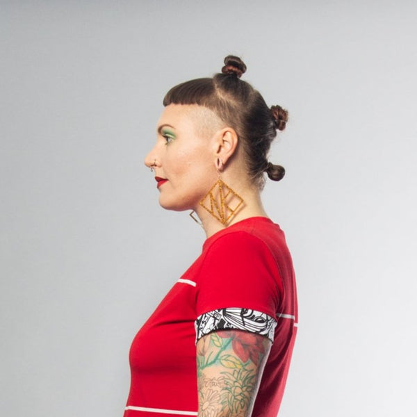 GNK GOLD EARRINGS