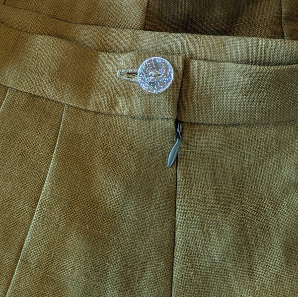 JEN PANT LINEN - Mid Weight - EUCALYPT
