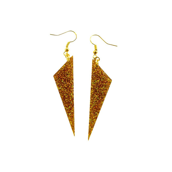 SLICE OF GOLD EARRINGS