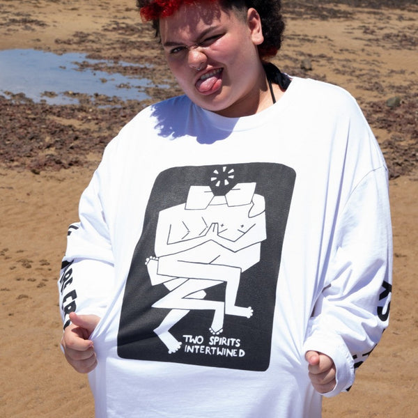 TWO SPIRITS LS TEE