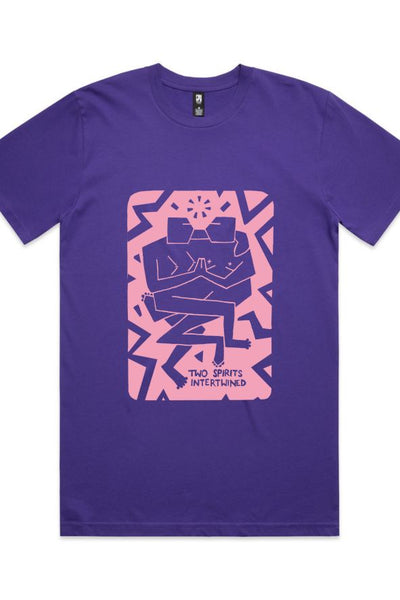 'TWO SPIRITS' TEE Pink Edition