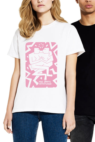 'TWO SPIRITS' TEE Pink Edit. PRESALE