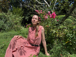 ZERO WASTE LINEN DRESS