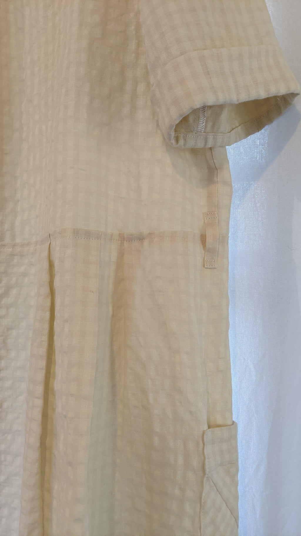 ZERO WASTE LINEN DRESS