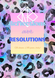 REFLECTIONS OVER RESOLUTIONS FREE WORKSHEET