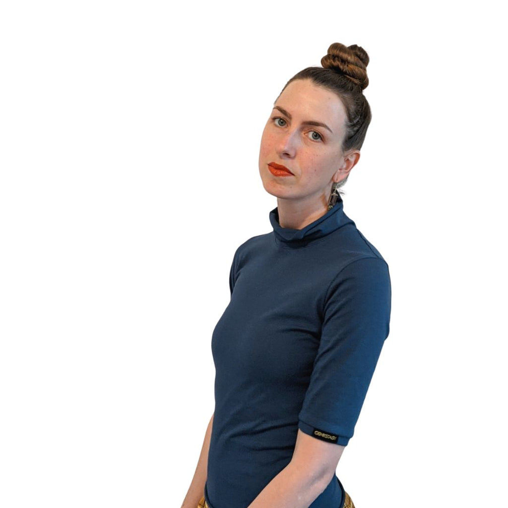 ORGANIC COTTON SKIVVY - HALF SLEEVE