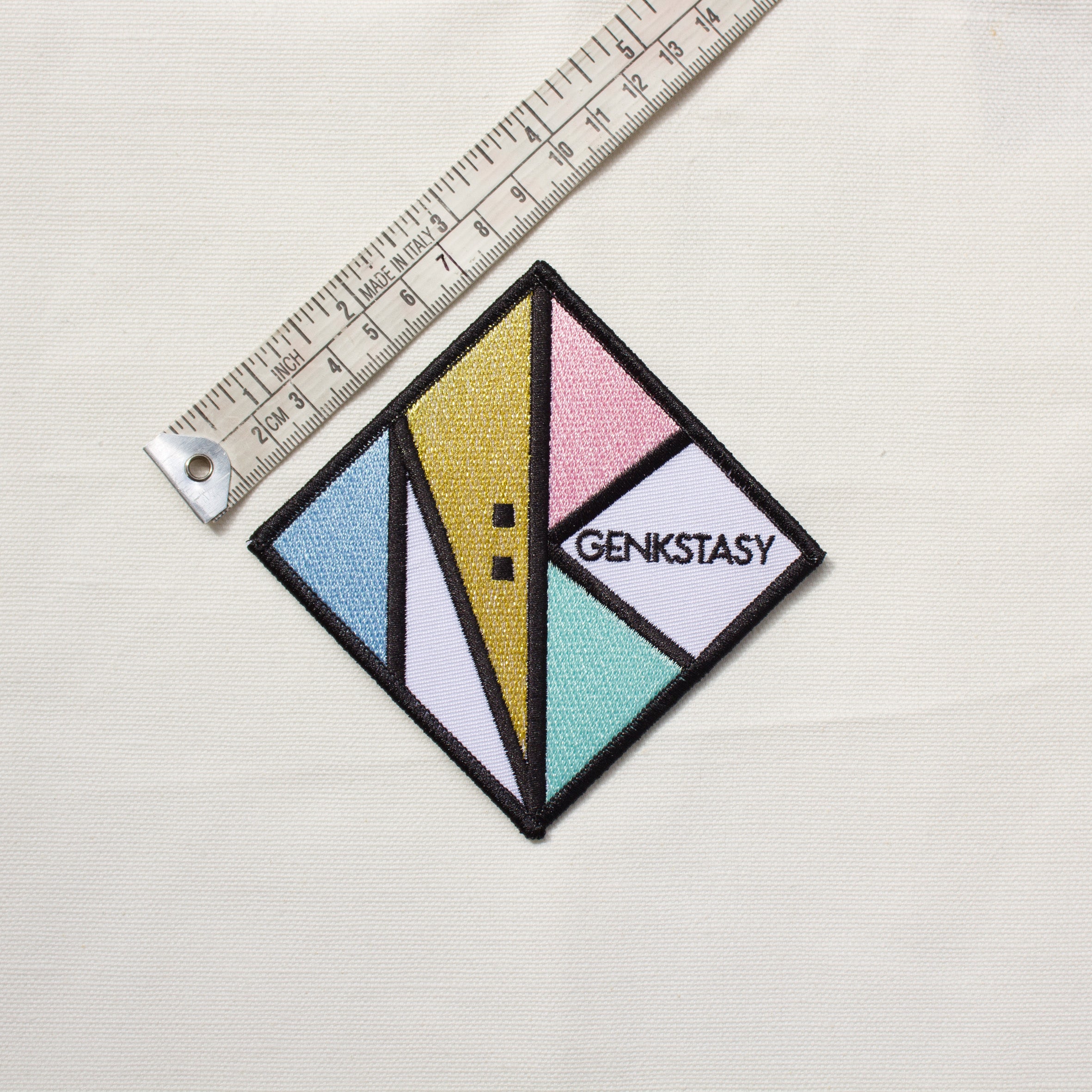 GENKSTASY LARGE EMBROIDERED PATCH