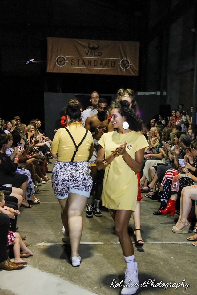 MAMAII GNK x BUTTONS PRINT OVERALLS
