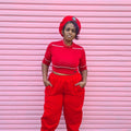 FIERCE PRIDE SWEATS RED