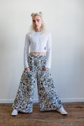 JEN PANT in GNK x CHERIE BUTTONS PRINT