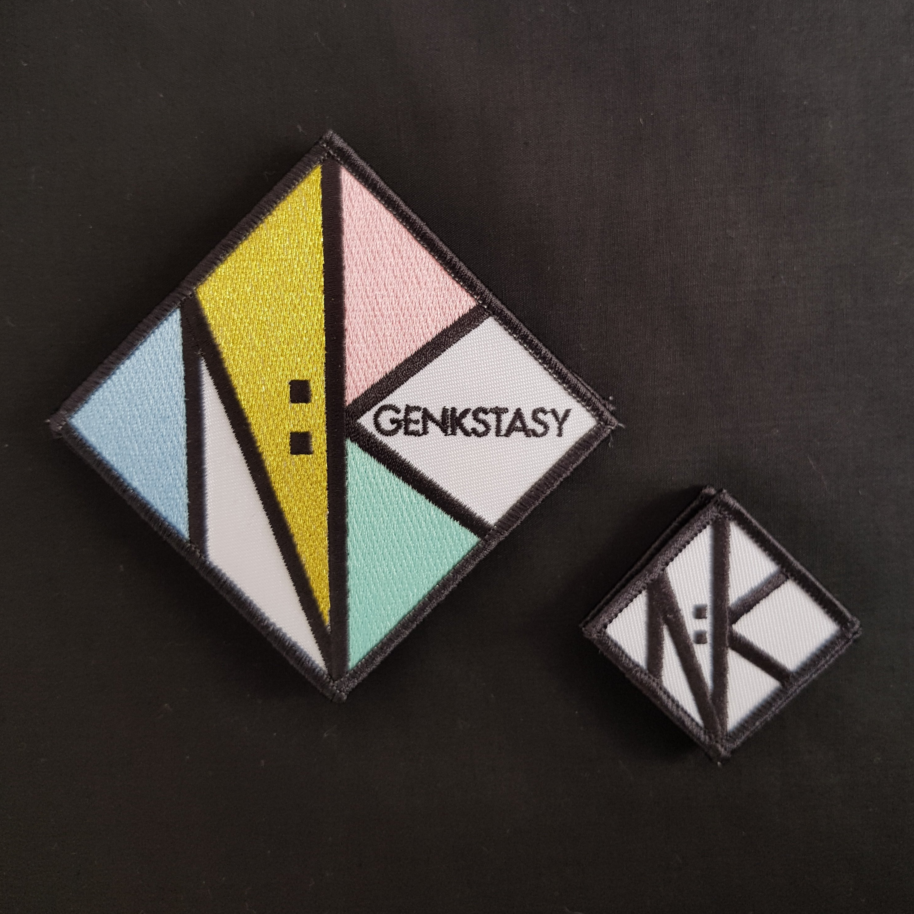 GENKSTASY LARGE EMBROIDERED PATCH
