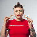 GNK GOLD EARRINGS