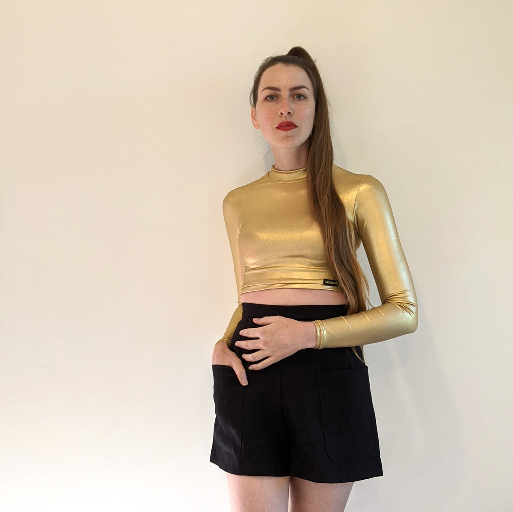 I AM SHINE GOLD SKIVVY